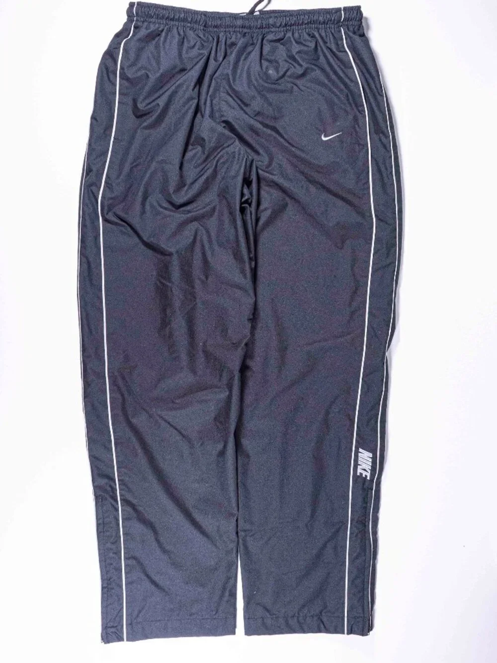 Vintage Y2K Nike Spell Out Windbreaker Pants Mens XL Baggy Wide Leg Track Jogger